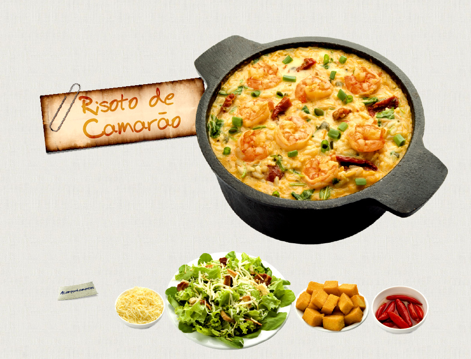 Risoto de Camarão