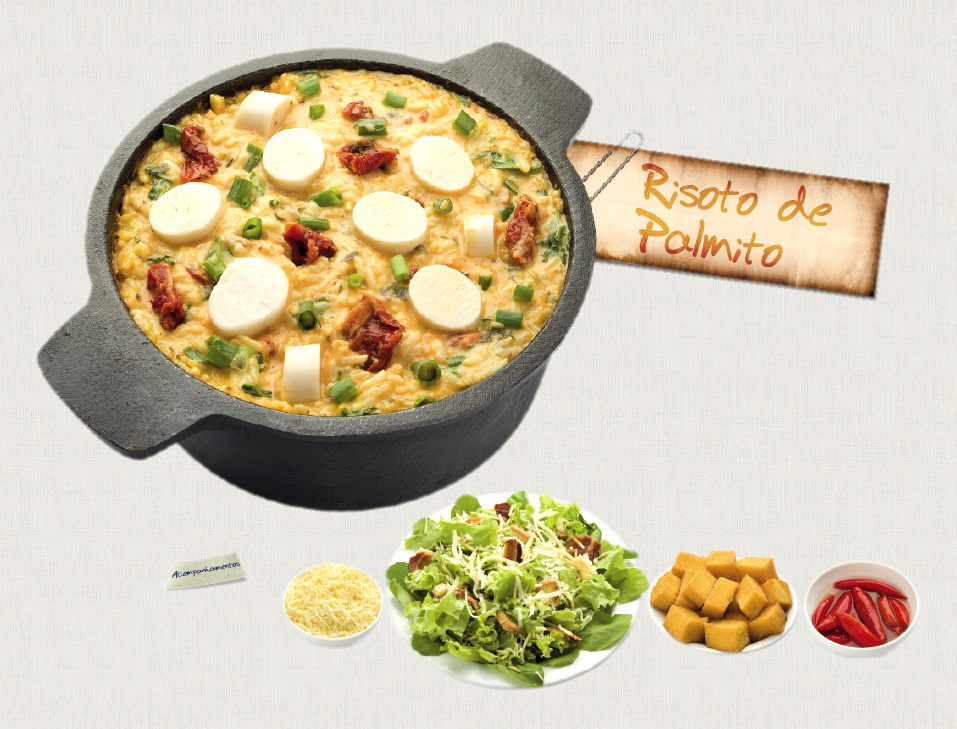 Risoto de Palmito